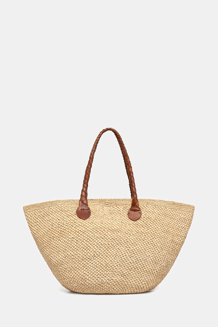 Dragon Diffusion shopper bag Women's braided beige SZS6SD.BRU.02