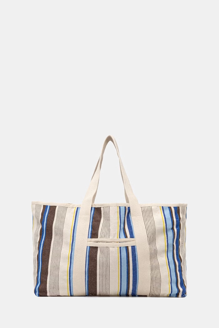 women'secret torba plażowa damska beżowy 4383164