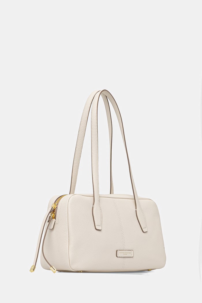 Dámska kabelka typu shopper Gianni Chiarini kožená ARYNA BS.11799/COMM.GRN béžová SS26