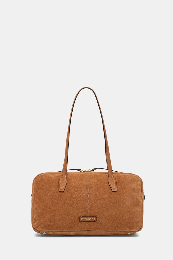 Gianni Chiarini táska női velúrbőr ARYNA barna BS.12222.CM.PL