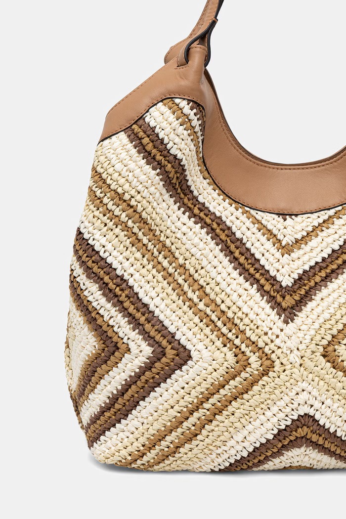 Akcesoria Gianni Chiarini torebka shopper damska DUA BS.12190.DIAMIX beżowy
