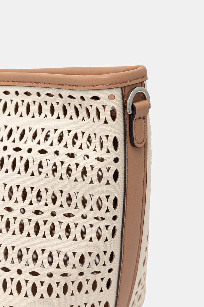 Gianni Chiarini torebka crossbody damska MASHUP beżowy BS.11506/COMM.CNVLS