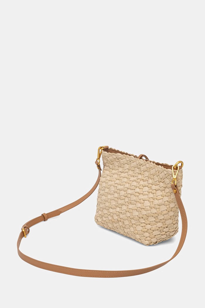 Akcesoria Gianni Chiarini torebka crossbody damska MERCY BS.11766/COMM.CNPG.INT beżowy