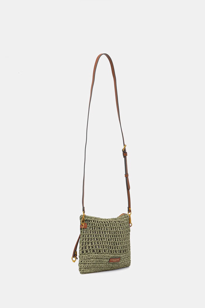 Gianni Chiarini kabelka dámska NEFELI BS.11950/COMM.STR.CRCH zelená SS26