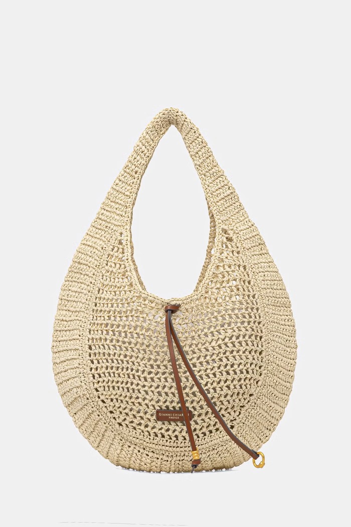 Dámska kabelka typu shopper Gianni Chiarini NEFELI béžová BS.11954/COMM.STR.CRCH