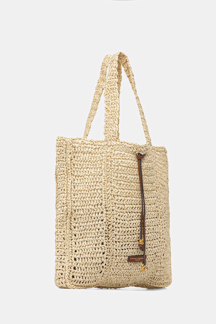 Gianni Chiarini kabelka typu tote dámska NEFELI BS.11955/COMM.STR.CRCH béžová SS26