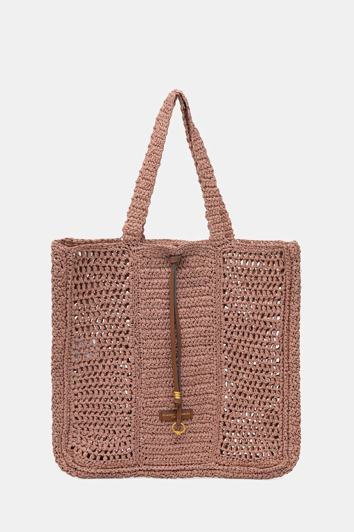 Gianni Chiarini kabelka typu tote dámska NEFELI ružová BS.11955/COMM.STR.CRCH
