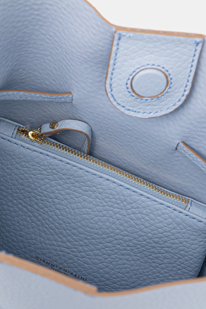 Gianni Chiarini torebka worek damska skórzana SIENNA BS.11786.RNGDBL.T.U.