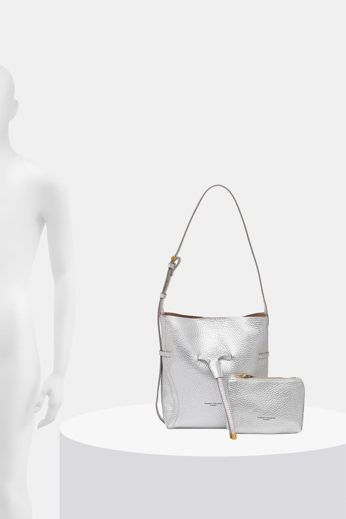 Gianni Chiarini vrećasta torba za žene kožna SIENNA BS.11786.RNGDBL.T.U.