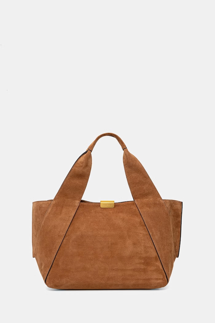 Gianni Chiarini női velúrbőr táska VIVI barna BS.11997.CM.PL