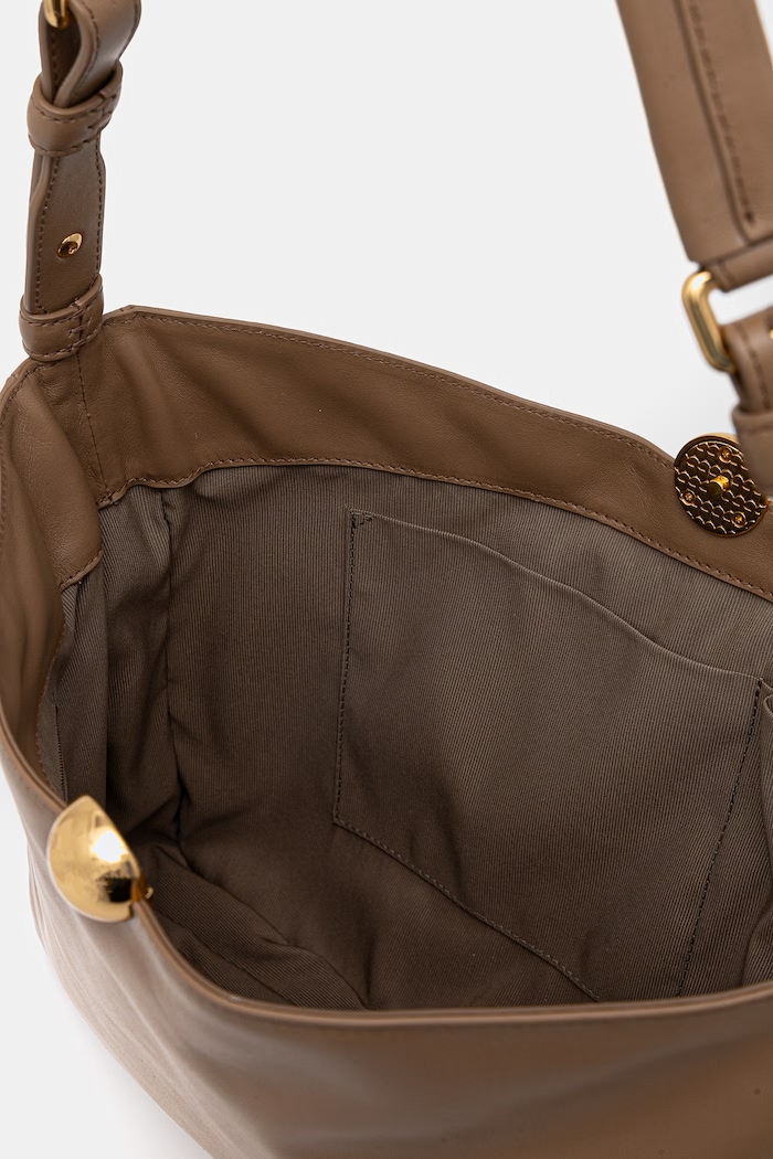 Furla geantă shopper pentru femei, din piele Sfera Soft L Shoulder Bag WB01365.BX3168.4489S maro