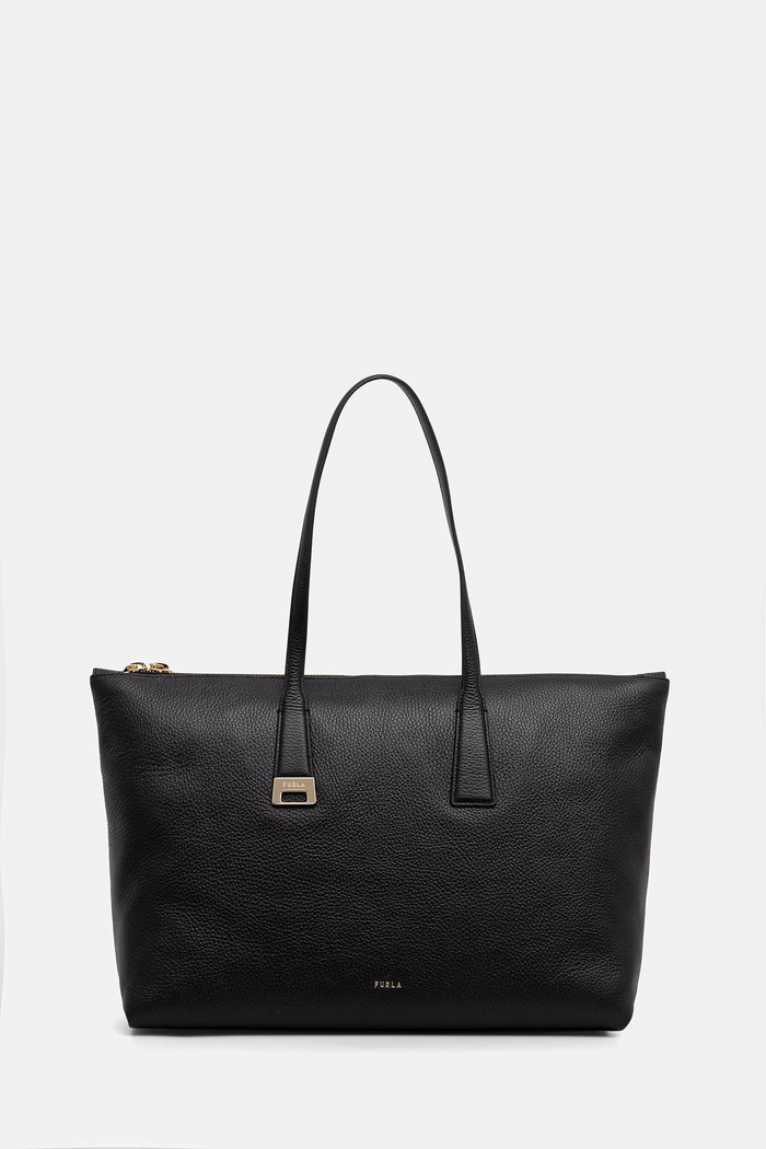 Furla dámska kožená shopper kabelka Olivia L Tote čierna WB01940.HSF000.O6000