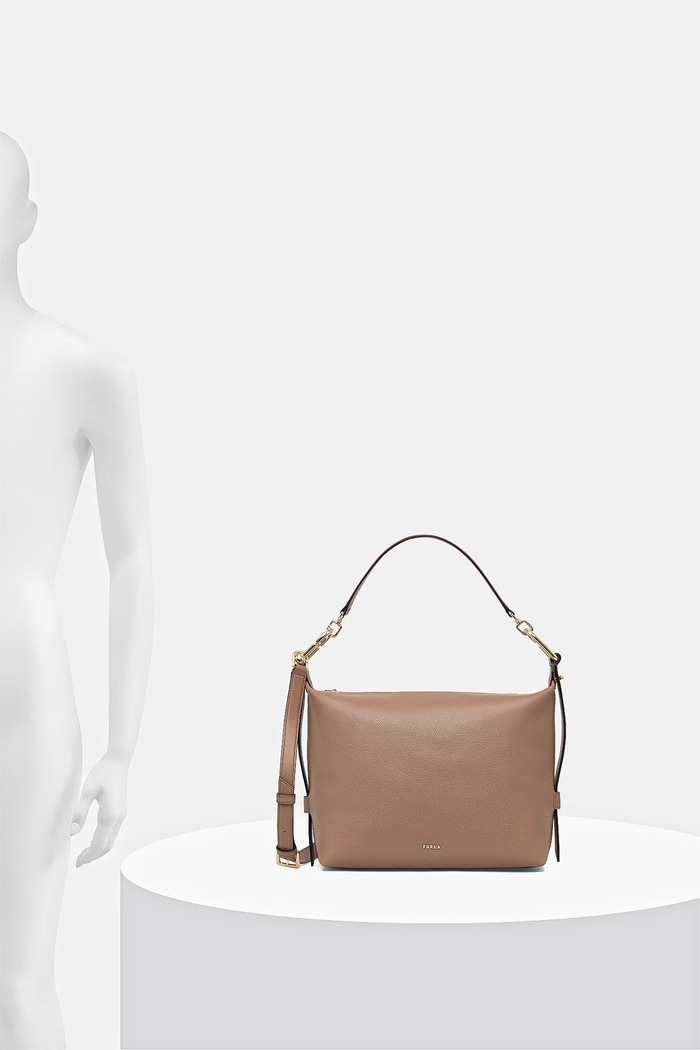Furla torebka crossbody damska skórzana Tonie M Hobo WB01964.A.0023.4489S