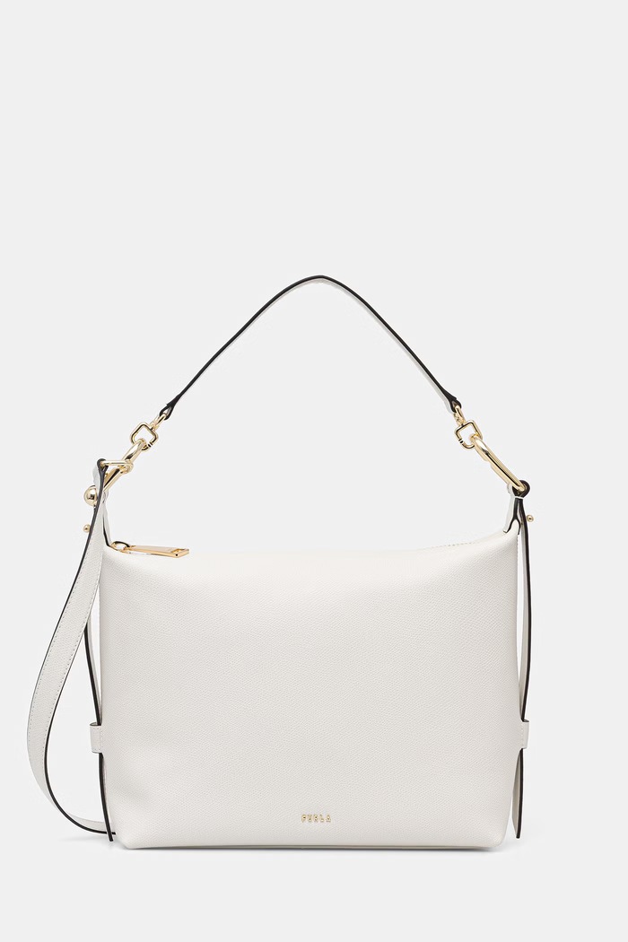 Furla kabelka dámska kožená Tonie M Hobo biela WB01964.A.0023.01B00