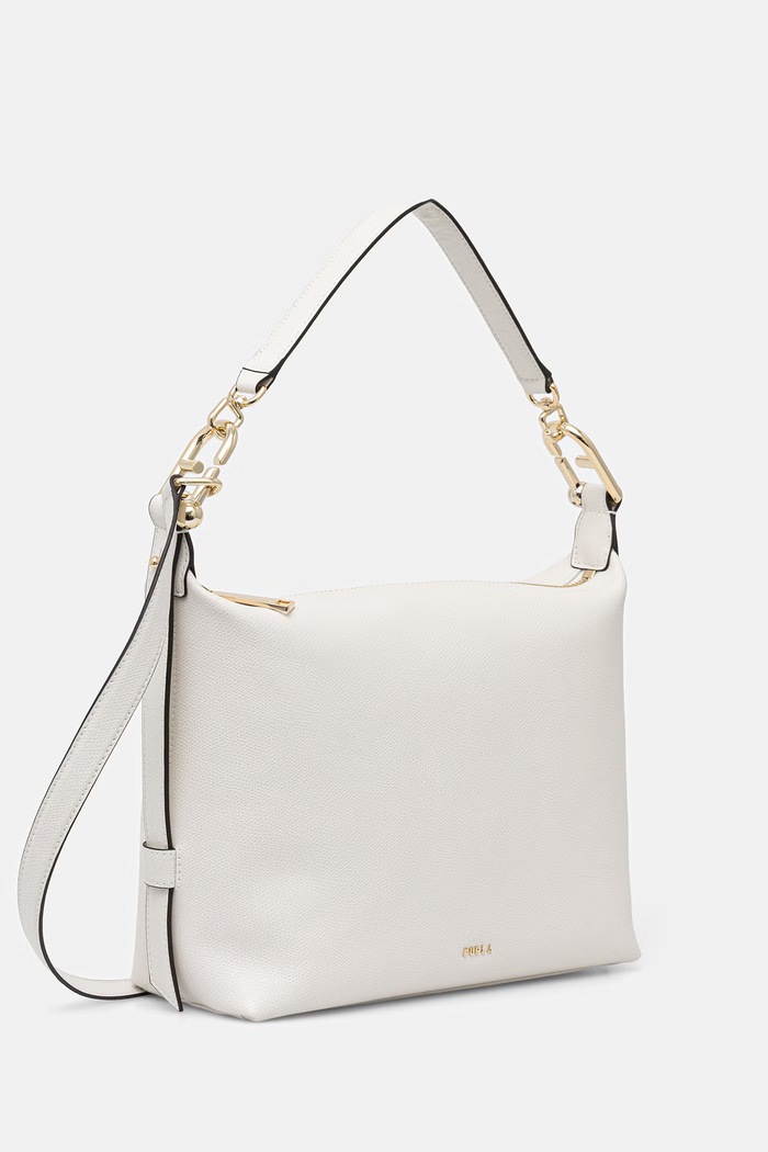 Furla kabelka dámska kožená Tonie M Hobo WB01964.A.0023.01B00 biela SS26