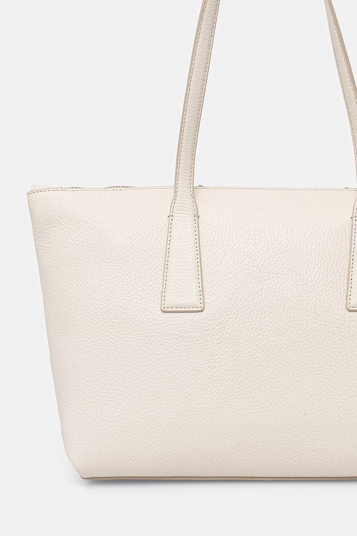 Akcesoria Furla torebka shopper damska skórzana Olivia M Tote WB01977.HSF000.PNN00 beżowy