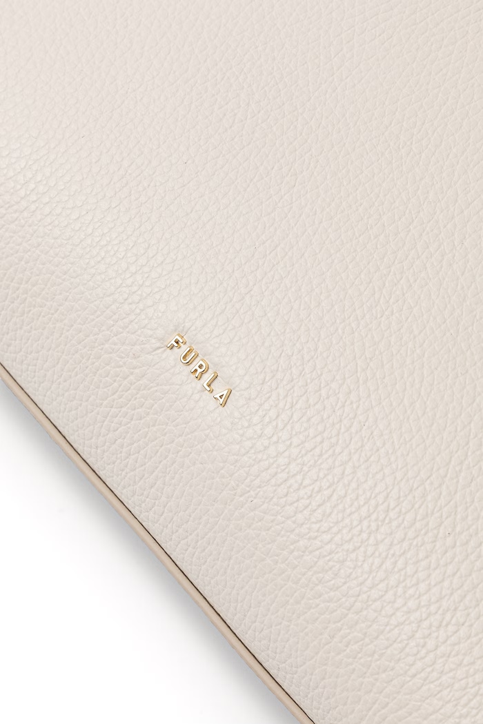 Furla torebka shopper damska skórzana Olivia M Tote beżowy WB01977.HSF000.PNN00