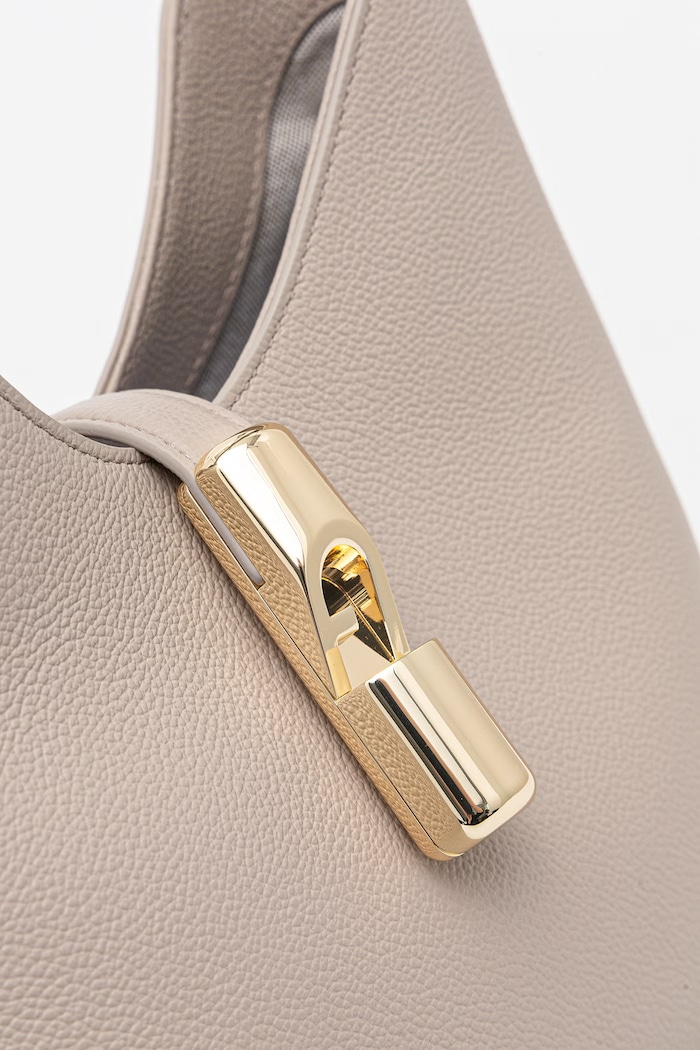 Furla torebka damska skórzana Goccia S Hobo beżowy WB01979.BX3353.4488S
