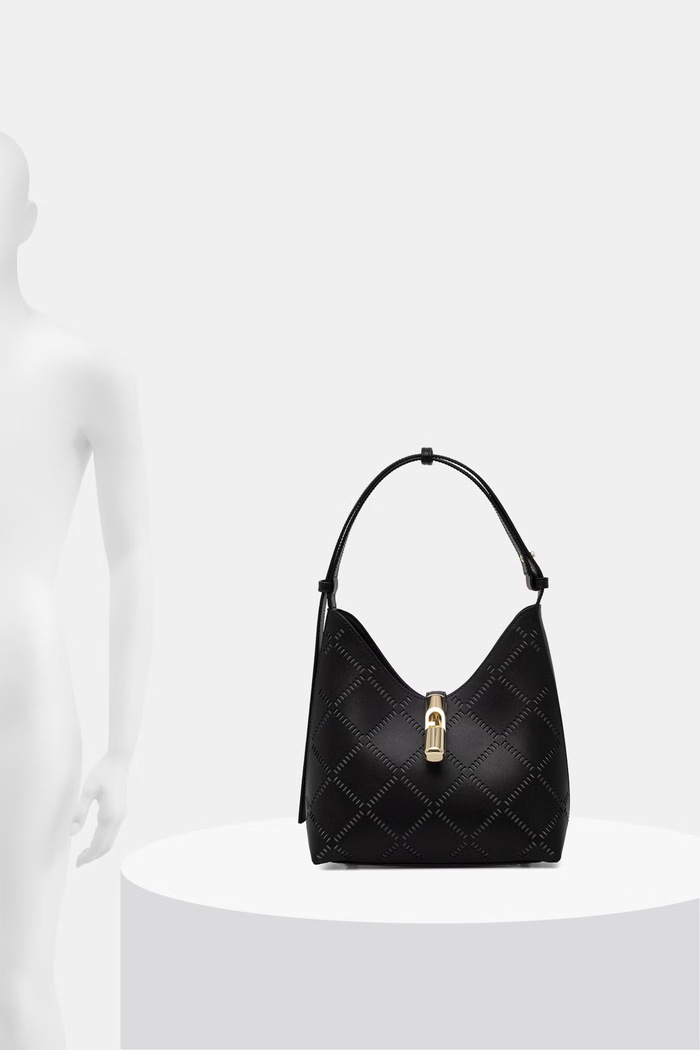 Dámska kožená kabelka Furla Goccia S Hobo WB01979.BX3947.O6000