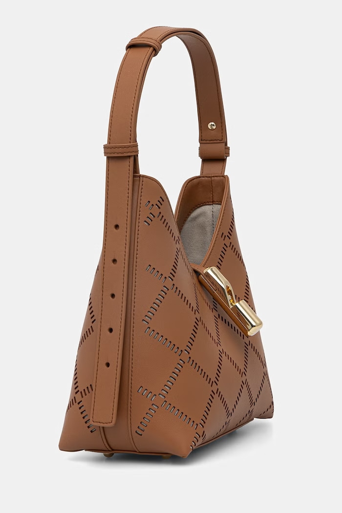 Furla torba za žene kožna Goccia S Hobo WB01979.BX3947.RY000 smeđa SS26
