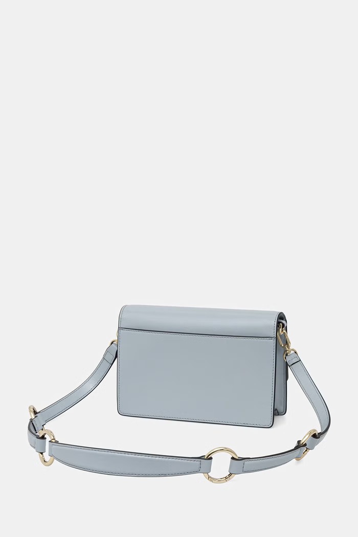 Аксесуари Furla сумка крос-боді жіноча шкіряна 1927 Mini Crossbody 20 WB01995.VCQ000.AR300 блакитний