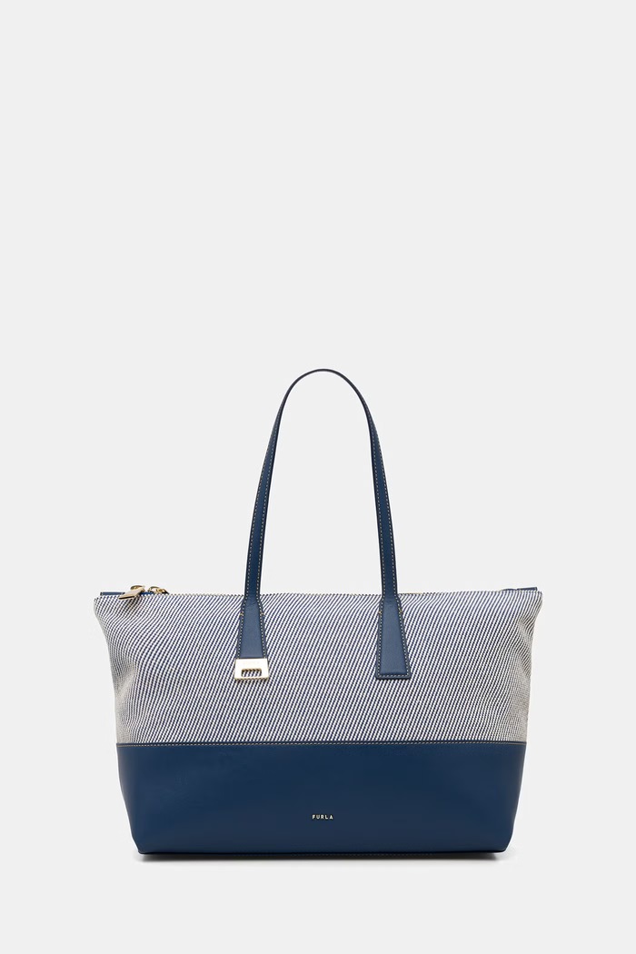 Furla kabelka typu shopper dámska Olivia L Tote modrá WB01940.BX4421.4296S