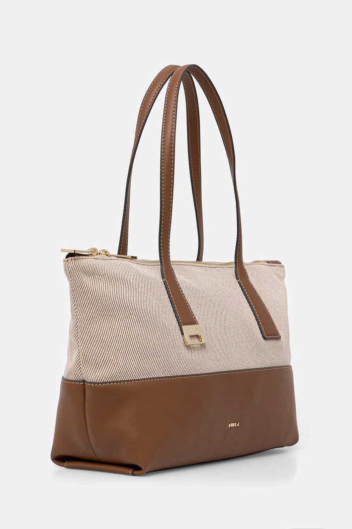 Furla dámska kabelka typu shopper Olivia M Tote WB01977.BX3542.TCO00 béžová SS26