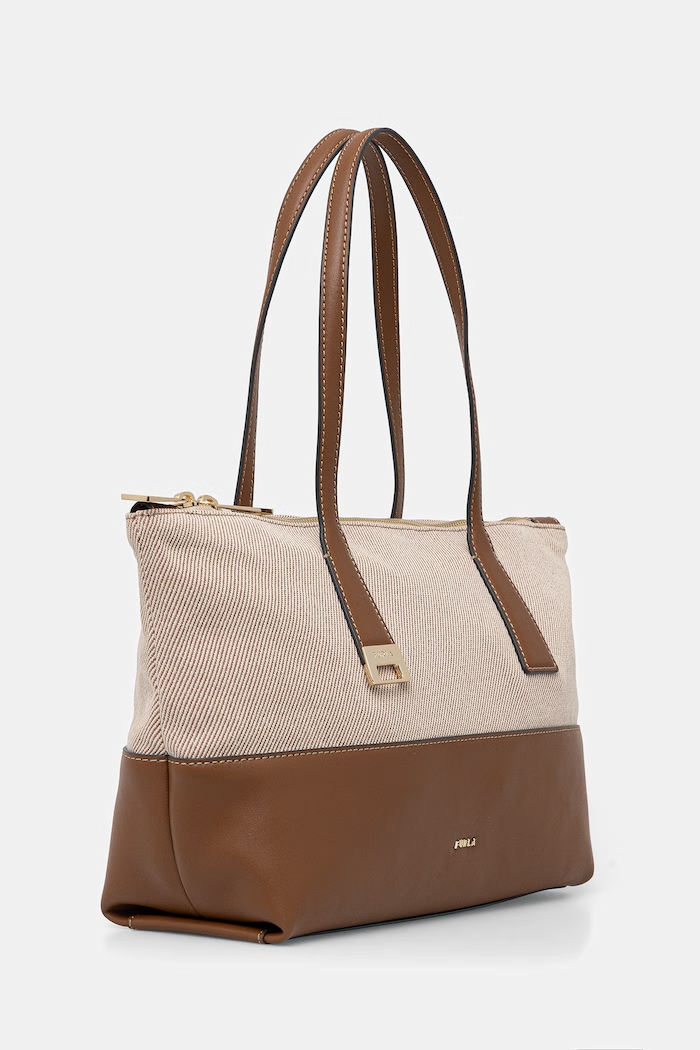 Furla dámska kabelka typu shopper Olivia M Tote WB01977.BX3542.TCO00 béžová SS26