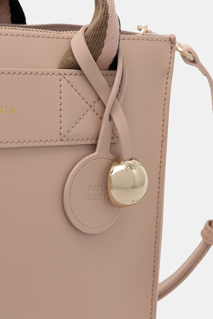 Furla kabelka dámska kožená Divide It S Tote ružová WB02038.BX4467.4810S