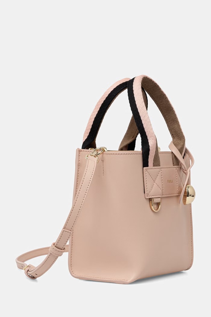 Furla torebka crossbody damska skórzana Divide It Mini Tote WB02068.BX4467.4810S różowy SS26