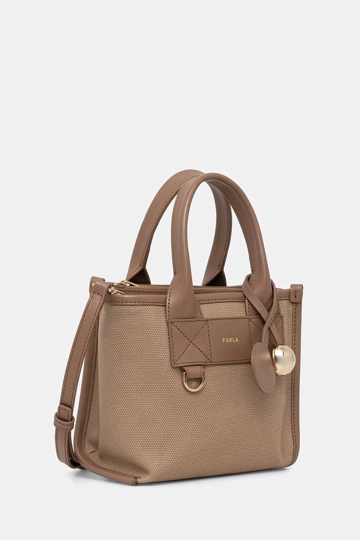 Furla geantă crossbody pentru femei Divide It Mini Tote WB02068.BX2093.4947S bej SS26