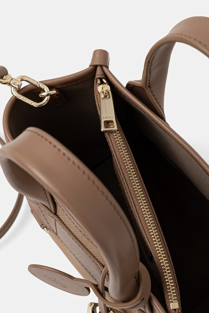 Furla geantă crossbody pentru femei Divide It Mini Tote bej WB02068.BX2093.4947S