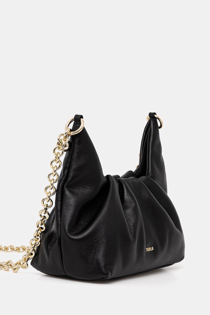 Furla crossbody kabelka dámska kožená Delia Mini Shoulder WE00837.BX2269.O6000 čierna SS26