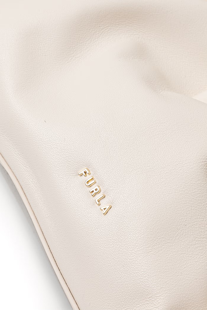 Furla dámska kožená crossbody kabelka Delia Mini Shoulder béžová WE00837.BX2269.PNN00