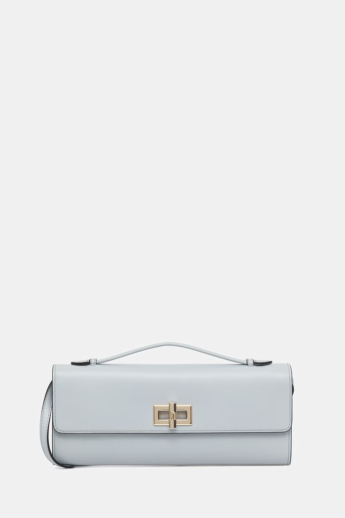 Furla torebka crossbody damska skórzana Clara Crossbody Clutch niebieski WE00841.AX0733.AR300