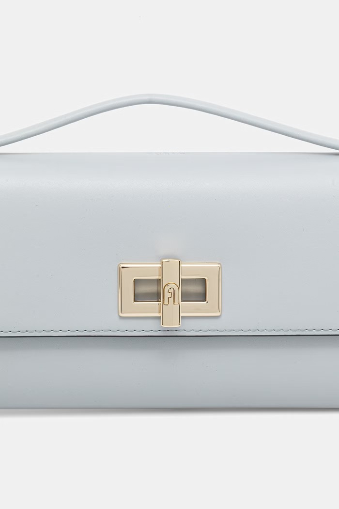 Furla torebka crossbody damska skórzana Clara Crossbody Clutch niebieski WE00841.AX0733.AR300