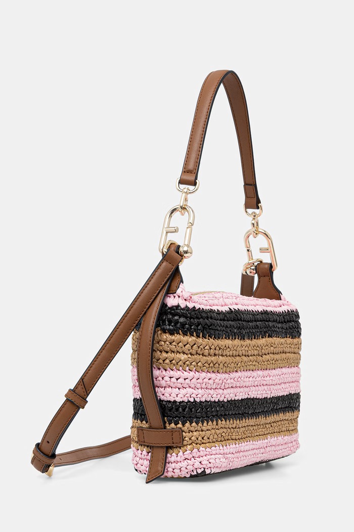 Furla torebka crossbody damska Tonie Mini Hobo WE00899.BX4447.TCO00 różowy SS26
