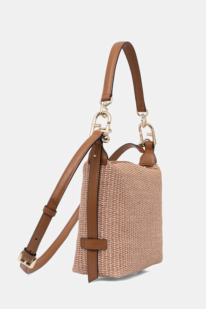 Furla torebka crossbody damska Furla Mini Hobo WE00883.BX4589.3978S beżowy SS26