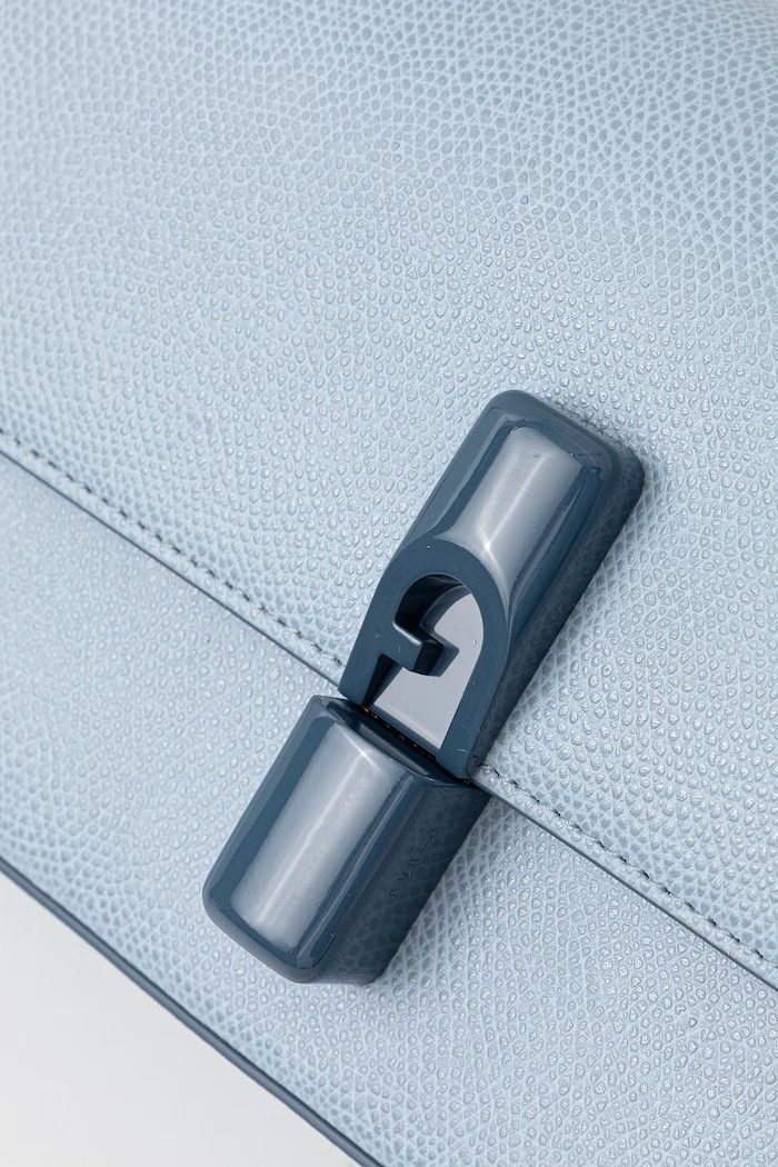 Furla torebka crossbody damska skórzana Iride S Crossbody niebieski WB01826.ARE000.CDZ00