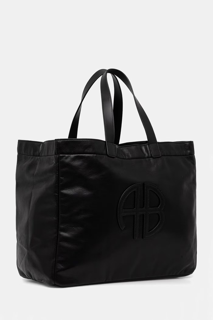 Anine Bing Rio shopper γυναικεία δερμάτινη A.13.2148. μαύρο SS26