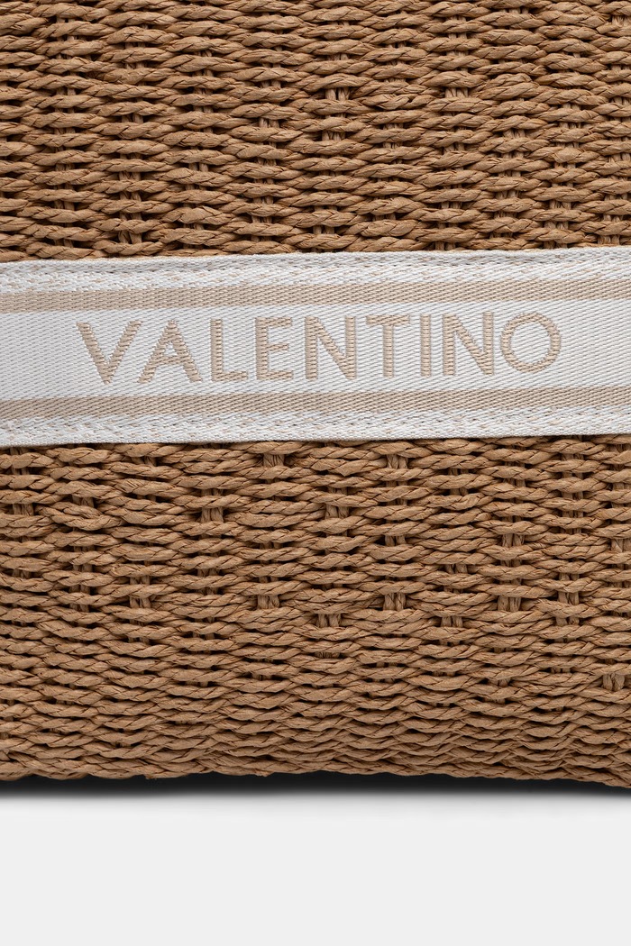 Valentino Bags geantă de plajă pentru femei BOHO bej VBGA0L01