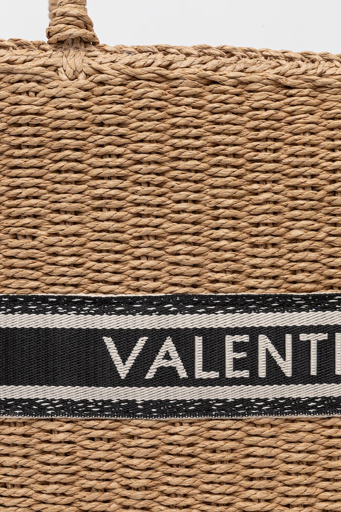 Valentino Bags geantă de plajă pentru femei BOHO bej VBGA0L01