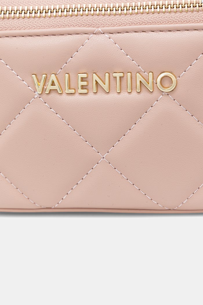 Valentino Bags torebka kuferek damska z imitacji skóry OCARINA różowy VBS3KK42R