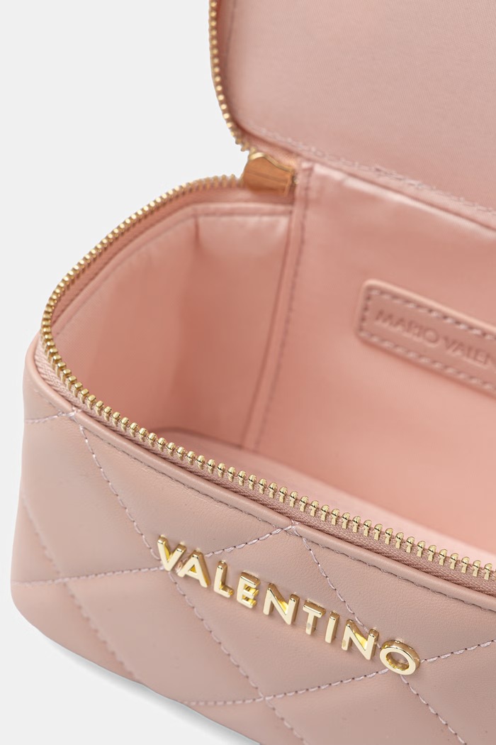 Valentino Bags torebka kuferek damska z imitacji skóry OCARINA VBS3KK42R różowy