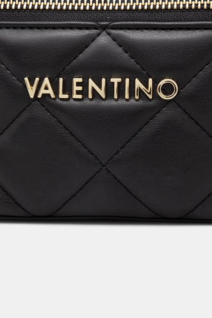 Valentino Bags torebka kuferek damska z imitacji skóry OCARINA czarny VBS3KK42R