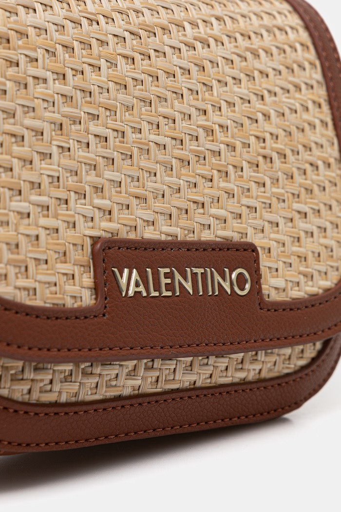 Valentino Bags χιαστί γυναικεία DEMETRA μπεζ VBS9R909