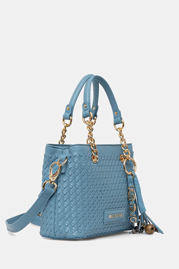 Valentino Bags taška dámská z imitace kůže GEA VBS9UC06 modrá SS26