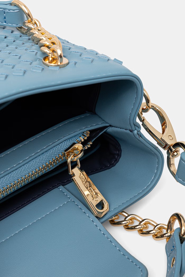 Valentino Bags taška dámská z imitace kůže GEA VBS9UC06 modrá