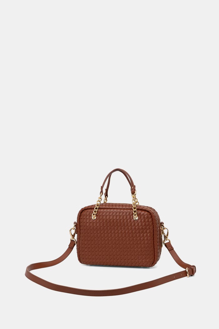 Аксесоари Valentino Bags чанта crossbody дамска от имитация на кожа GEA VBS9UC23 кафяв