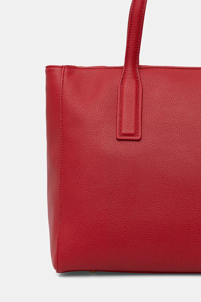 Аксесоари Valentino Bags шопинг чанта дамска от имитация на кожа RYTA RE VBS9UI01 червен